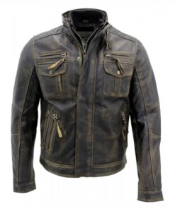 Motorbike Leather Jacket